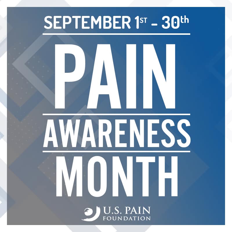 Don’t be silent: Speak up about pain this September
