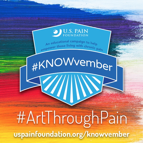 Calling all creatives! Take part in our KNOWvember campaign: #ArtThroughPain