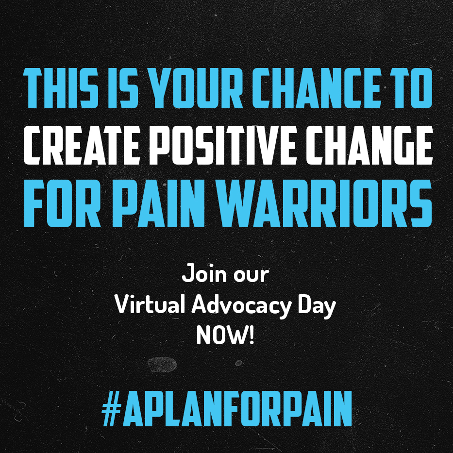 Join us as we fight for #aplanforpain!