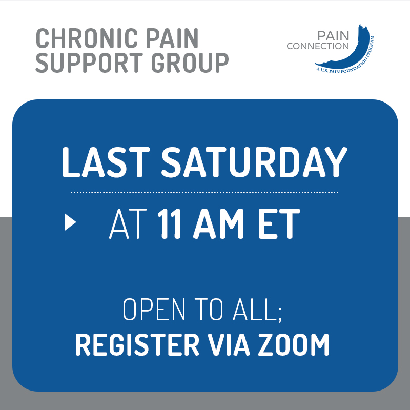 Chronic Pain Online Support Group: Last Saturday - U.S. Pain Foundation