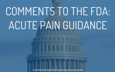 U.S. Pain Foundation’s Docket Comments to the FDA on the Development of Non-Opioid Analgesics for Acute Pain