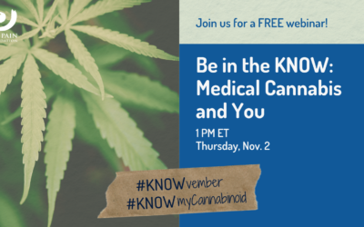 Be In The KNOW: Medical Cannabis and You