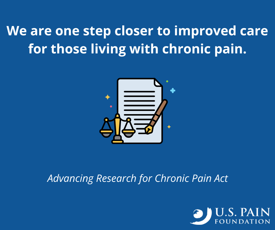 Advancing Research for Chronic Pain Act Introduced in House
