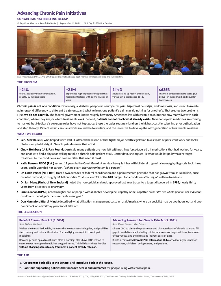 Chronic Pain Briefing Recap 9-9-26 copy